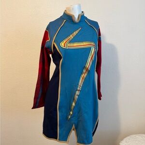 Her Universe Blue and Red Ms Marvel dress Costume